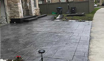 Taj Contractor - Stamped Concrete services image.