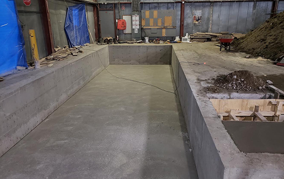 Taj Contractor - Concrete Interior Industrial Pits image.